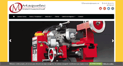 Desktop Screenshot of maquelec.net
